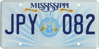 MS license plate JPY082
