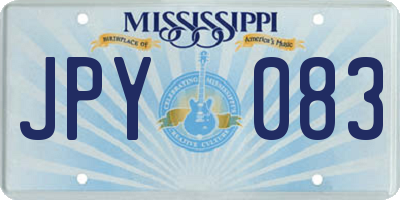 MS license plate JPY083