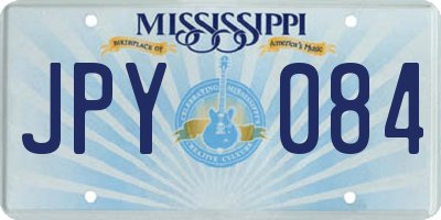 MS license plate JPY084