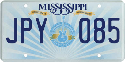 MS license plate JPY085