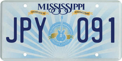 MS license plate JPY091