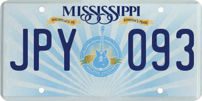 MS license plate JPY093