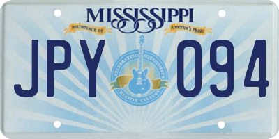 MS license plate JPY094