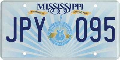 MS license plate JPY095