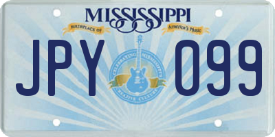 MS license plate JPY099