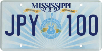 MS license plate JPY100
