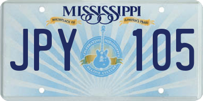 MS license plate JPY105