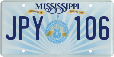 MS license plate JPY106