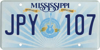 MS license plate JPY107