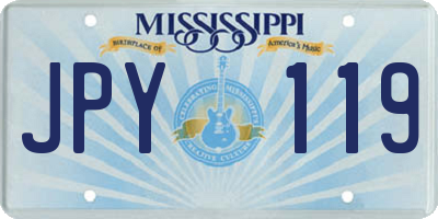 MS license plate JPY119