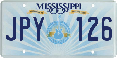 MS license plate JPY126