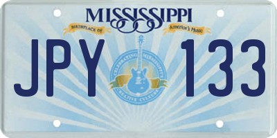 MS license plate JPY133