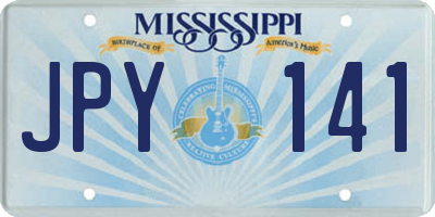 MS license plate JPY141