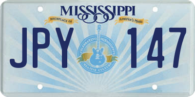 MS license plate JPY147