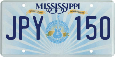 MS license plate JPY150