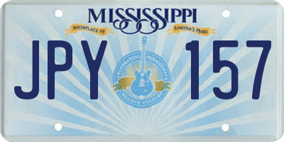 MS license plate JPY157