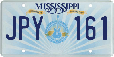 MS license plate JPY161