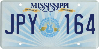 MS license plate JPY164