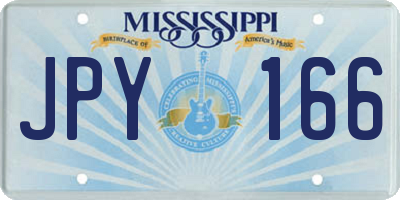 MS license plate JPY166