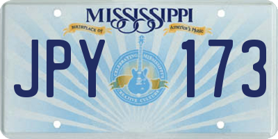 MS license plate JPY173