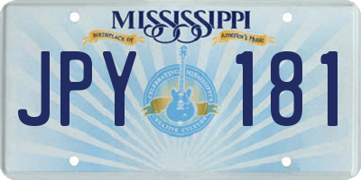 MS license plate JPY181