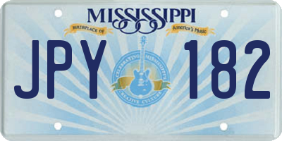 MS license plate JPY182