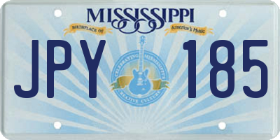 MS license plate JPY185