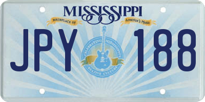 MS license plate JPY188