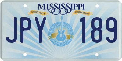 MS license plate JPY189