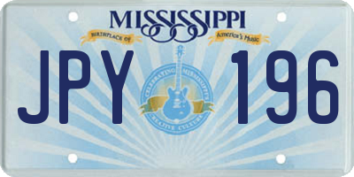 MS license plate JPY196