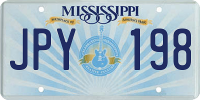 MS license plate JPY198