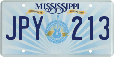 MS license plate JPY213
