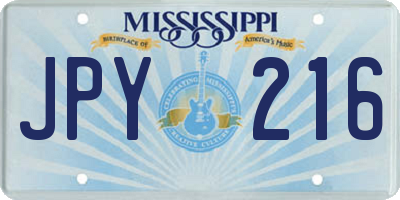 MS license plate JPY216