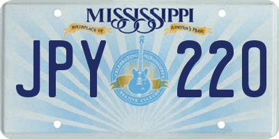MS license plate JPY220
