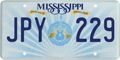 MS license plate JPY229