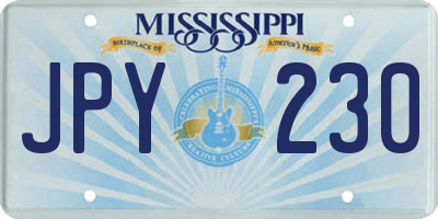 MS license plate JPY230