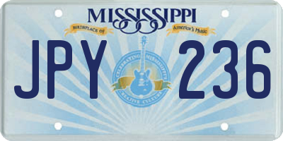 MS license plate JPY236