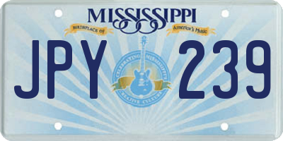 MS license plate JPY239