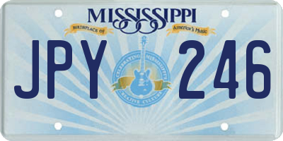MS license plate JPY246