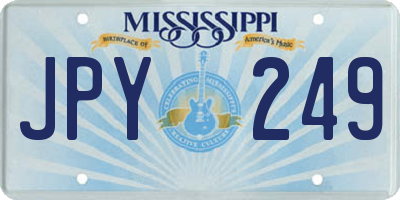 MS license plate JPY249