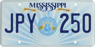 MS license plate JPY250