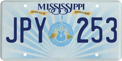 MS license plate JPY253