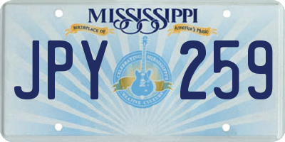 MS license plate JPY259
