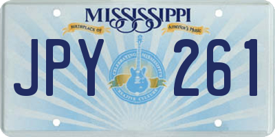 MS license plate JPY261