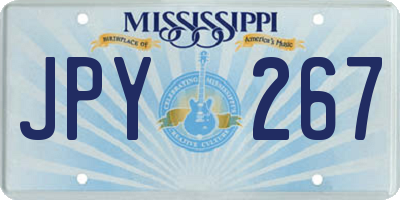 MS license plate JPY267