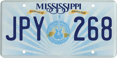 MS license plate JPY268