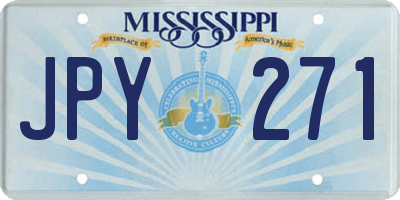 MS license plate JPY271