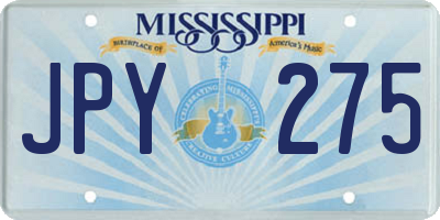 MS license plate JPY275
