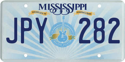 MS license plate JPY282