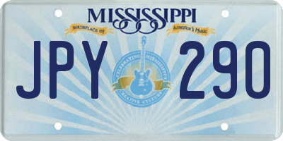 MS license plate JPY290